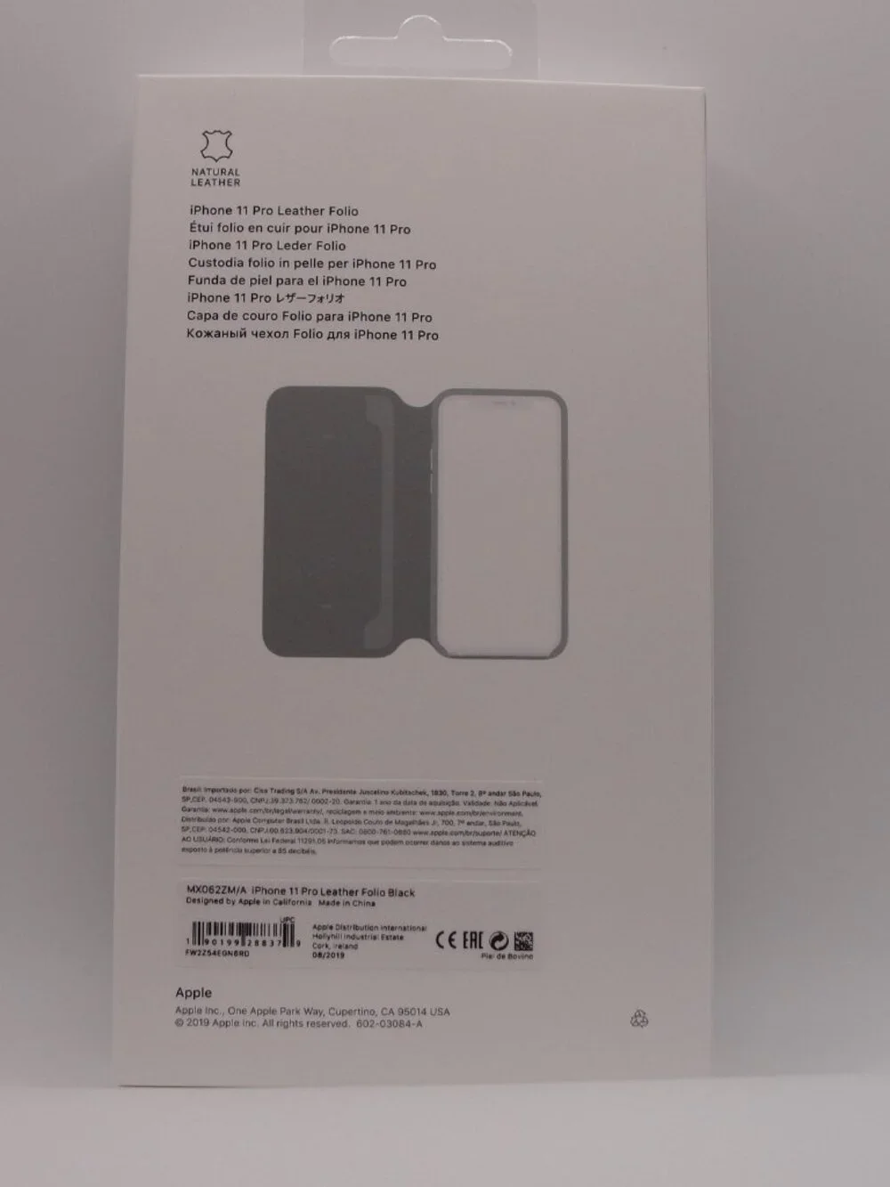 Apple Leather Folio – iPhone 11 Pro – Black – NWT – Discontinued Premium Leather